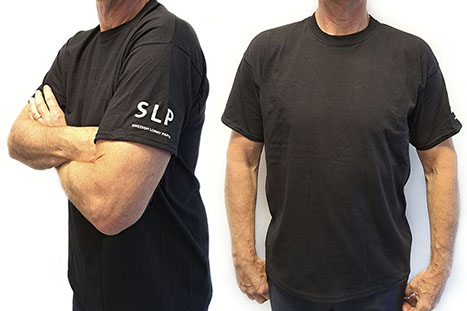 X-012, Camiseta SLP negra- L